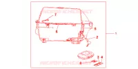 TOP CASE 45L pour Honda CB 500 50HP 1999