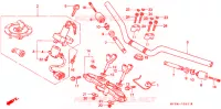 GUIDON   TE DE FOURCHE (2) pour Honda CB 500 2000