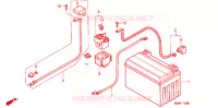 BATTERIE pour Honda CB 500 1999