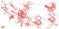 CARBURATEUR (PIECES CONSTITUTIVES) pour Honda CB 500 1999