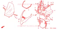 CARENAGE AVANT pour Honda JAZZ 250 2001