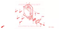 COUVRE CULASSE pour Honda 50 SMART DIO 2002