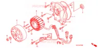 ROTOR   STATOR pour Honda 50 SMART DIO 2002