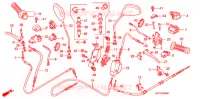 LEVIER DE GUIDON   CABLE   COMMODO (TAMBOUR) pour Honda 50 SMART DIO CLEAN 4 YOU 2002