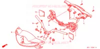 REVETEMENT DE GUIDON pour Honda 50 SMART DIO CLEAN 4 YOU 2002