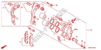 ETRIER DE FREIN AVANT pour Honda CRF 450 R RED 2008