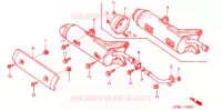 SILENCIEUX D'ECHAPPEMENT pour Honda FORZA 250 S ABS 2003