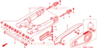 BRAS OSCILLANT pour Honda SUPER HAWK 996 2005