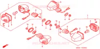 CLIGNOTANT pour Honda SUPER HAWK 996 2005