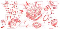 CULASSE pour Honda XR 230 2005