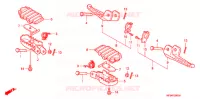 REPOSE PIED pour Honda XR 230 2005