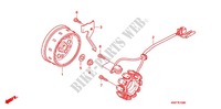 ALTERNATEUR pour Honda CBF 125 2012