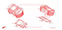 CYLINDRE pour Honda SHADOW VT 750 2006
