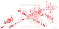 BRAS OSCILLANT pour Honda TRX 250 FOURTRAX RECON Electric Shift 2016