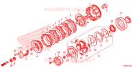 EMBRAYAGE pour Honda TRX 250 FOURTRAX RECON Electric Shift 2016
