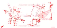 GUIDON pour Honda TRX 250 FOURTRAX RECON Electric Shift 2016