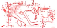 LEVIER DE GUIDON   CABLE   COMMODO pour Honda TRX 250 FOURTRAX RECON Electric Shift 2016