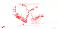 RADIATEUR D'HUILE pour Honda TRX 250 FOURTRAX RECON Electric Shift 2016