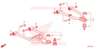 TRIANGLES AVANT pour Honda TRX 250 FOURTRAX RECON Electric Shift 2016