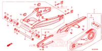 BRAS OSCILLANT pour Honda CBR 650 F 2016