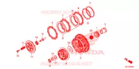 EMBRAYAGE pour Honda CBR 650 F ABS 2016