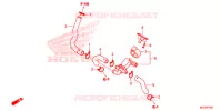VALVE DE COMMANDE D'INJECTION D'AIR pour Honda CBR 650 F ABS 2016