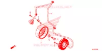 ALTERNATEUR pour Honda CBR 650 F ABS 2016