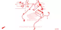 BATTERIE pour Honda CBR 650 F ABS 2016