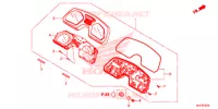 COMPTEUR pour Honda CBR 650 F ABS 2016