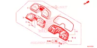 COMPTEUR pour Honda CB 650 F 2016
