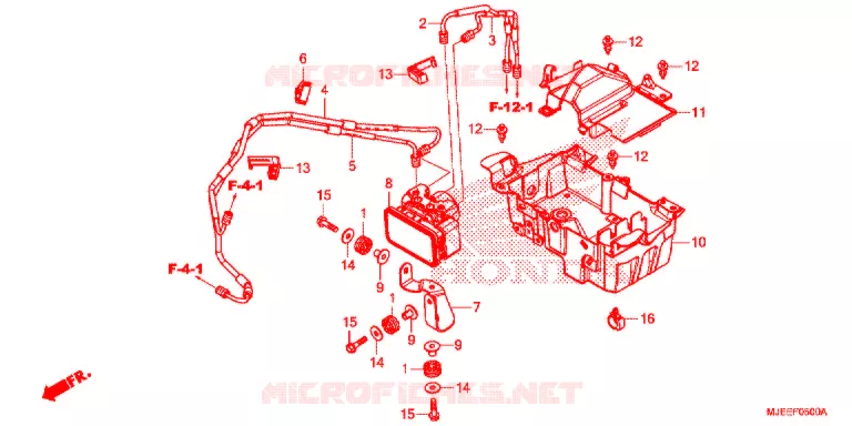 MODULATEUR ABS Honda MOTO 650 CB 2016  CB650FG