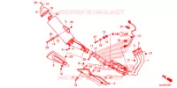 SILENCIEUX D'ECHAPPEMENT pour Honda CB 500 X ABS 2016