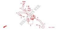 COMMANDE INJECTION D'AIR SOUPAPE (CBR1000RR'06,'07) pour Honda CBR 1000 RR REPSOL 2007