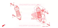 AMORTISSEUR ARRIERE pour Honda REBEL 250 2007