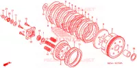 EMBRAYAGE pour Honda REBEL 250 2007