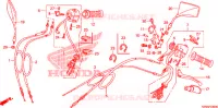 LEVIER DE GUIDON   CABLE   COMMODO pour Honda REBEL 250 2007