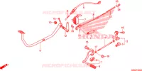 PEDALE pour Honda REBEL 250 2007