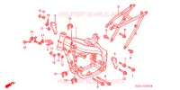 CADRE pour Honda CR 250 R 2007