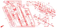 AMORTISSEUR ARRIERE pour Honda CRF 450 R 2007