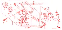 SILENCIEUX D'ECHAPPEMENT (CRF450R'07,'08) pour Honda CRF 450 R 2007