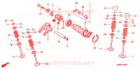 ARBRE A CAMES   SOUPAPE pour Honda CRF 450 R 2007