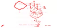 COUVRE CULASSE pour Honda CRF 450 R 2007