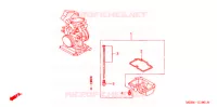 PIECES DE CARBURATEUR pour Honda CRF 450 R 2007