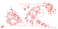 CADRE pour Honda 50 SMART DIO Z4 2007