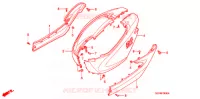 CARENAGE ARRIERE pour Honda 50 SMART DIO Z4 2007