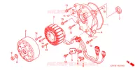 ROTOR   STATOR pour Honda 50 SMART DIO Z4 2007