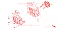 VENTILATEUR ET COUVERCLE DE RADIATEUR pour Honda 50 SMART DIO Z4 2007