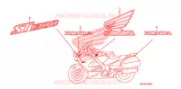 AUTOCOLLANTS pour Honda ST 1300 ABS 2007