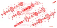 BOITE DE VITESSES pour Honda ST 1300 ABS 2007