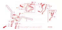 GUIDON pour Honda TRX 450 R SPORTRAX Electric Start 2007